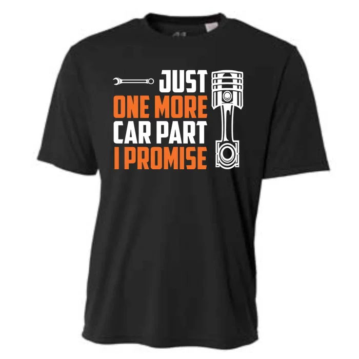 Just One More Car Part I Promise Cooling Performance Crew T-Shirt