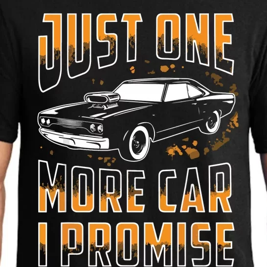 Just One More Car I Promise Funny Gift For Car Lovers Pajama Set