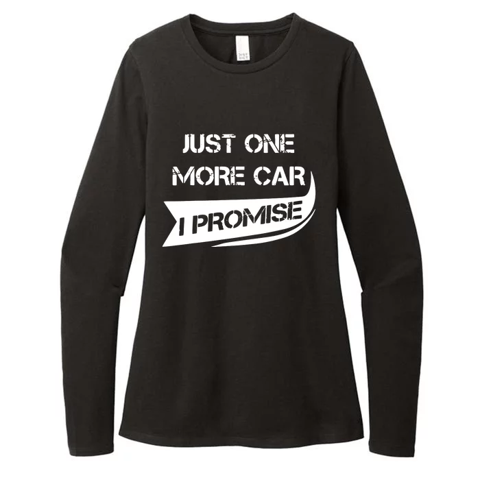 Just One More Car Funny Racing Car Lover Gift Womens CVC Long Sleeve Shirt