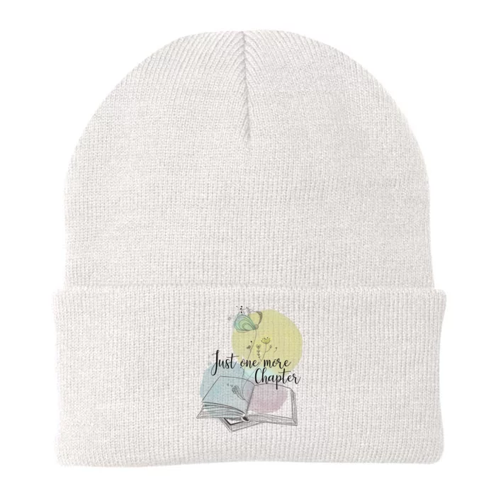 Just One More Chapter Knit Cap Winter Beanie