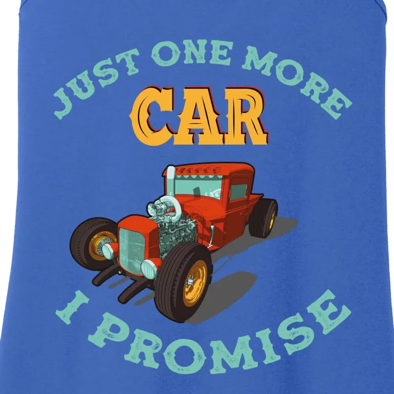 Just One More Car I Promise Car Collectors Gift Ladies Essential Tank