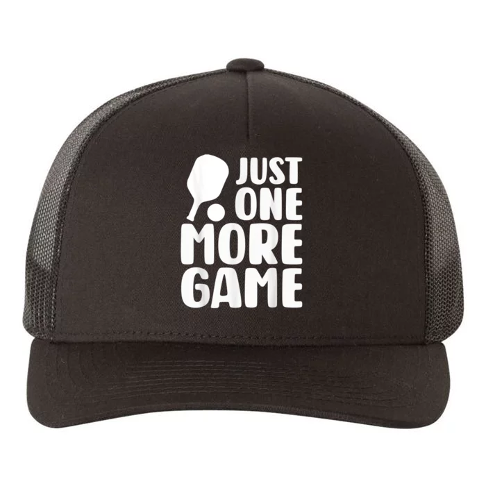 Just One More Game Yupoong Adult 5-Panel Trucker Hat