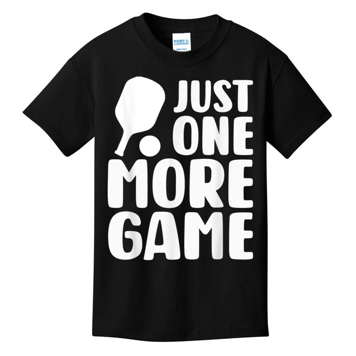 Just One More Game Kids T-Shirt