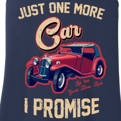 Just One More Car I Promise Vintage Classic Old Cars Ladies Essential Tank