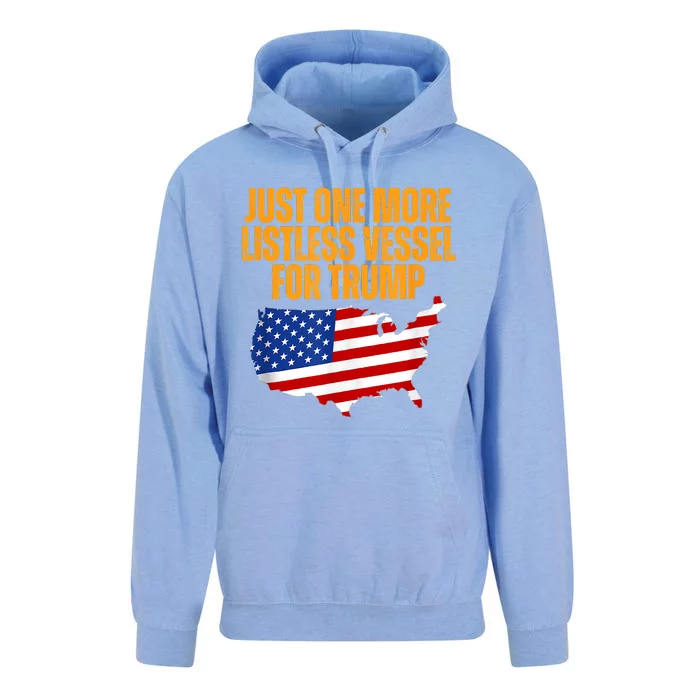 Just One More Listless Vessel For Trump Unisex Surf Hoodie