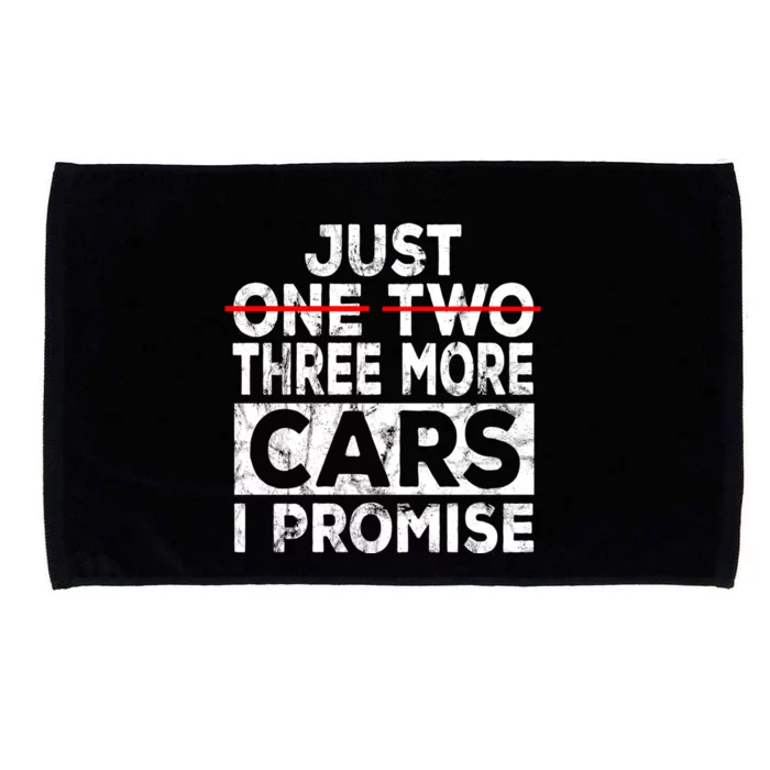 Just One More Car I Promise Mechanic Gift Car Lover Garage Meaningful Gift Microfiber Hand Towel