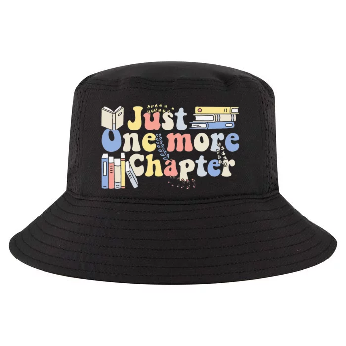 Just One More Chapter Funny Book Lover Cool Comfort Performance Bucket Hat