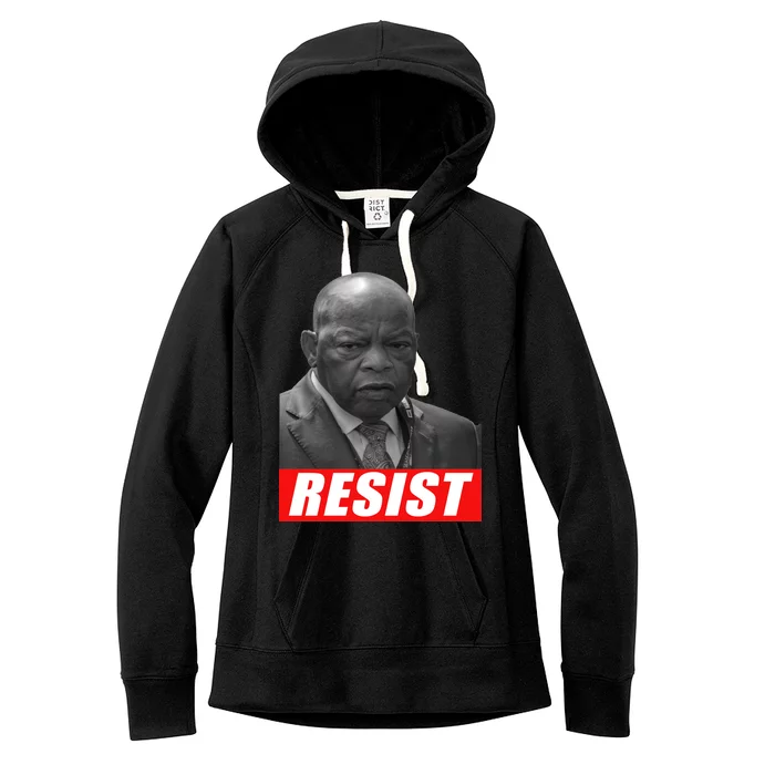 Jon Lewis Resist Women's Fleece Hoodie