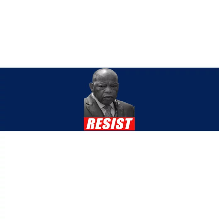 Jon Lewis Resist Bumper Sticker