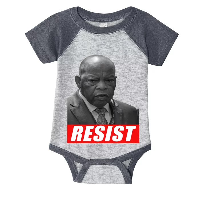 Jon Lewis Resist Infant Baby Jersey Bodysuit