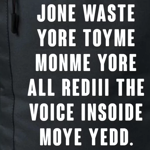 Jone Waste Yore Toye Monme Meme Daily Commute Backpack