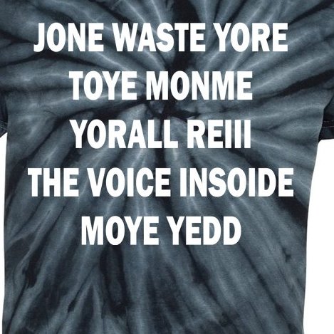 Jone Waste Yore Toye Monme Yorall RedIII Kids Tie-Dye T-Shirt