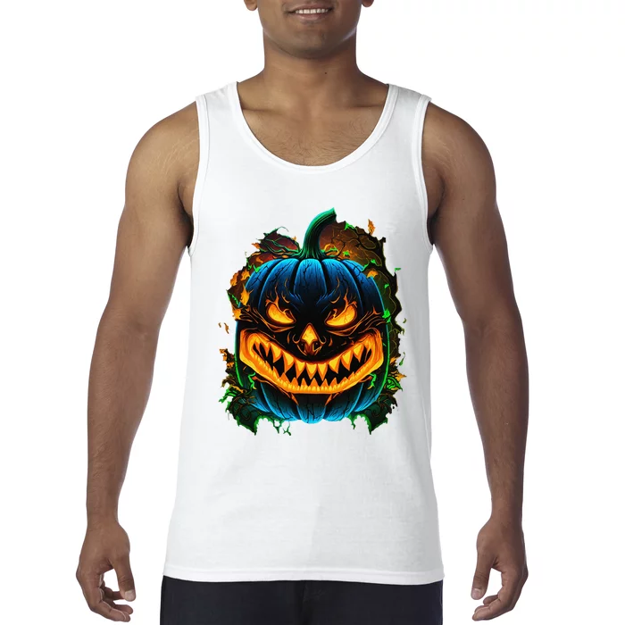 Jack O’Lantern Pumpkin Spooky Td Tank Top