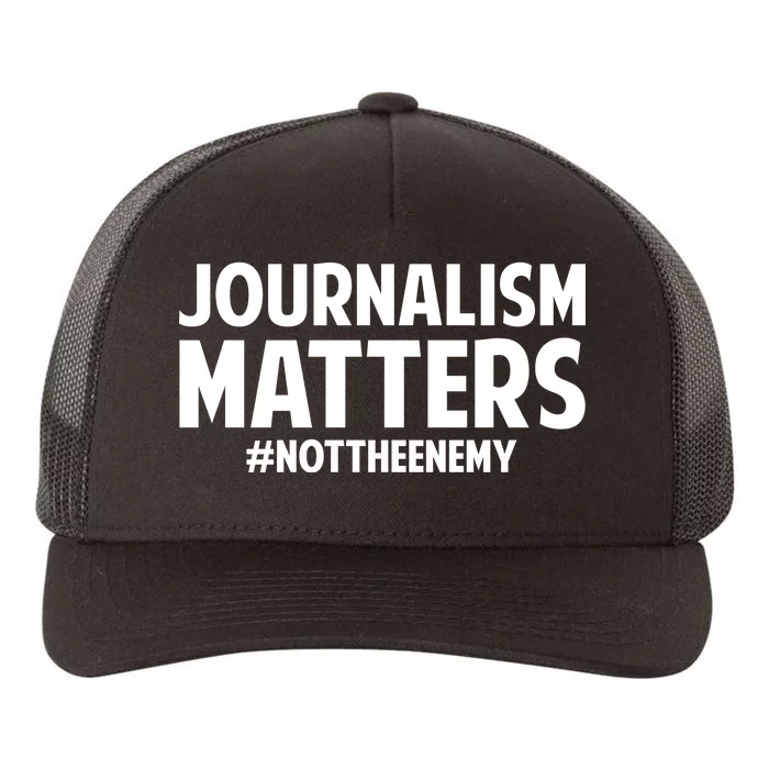 Journalism Matters Yupoong Adult 5-Panel Trucker Hat