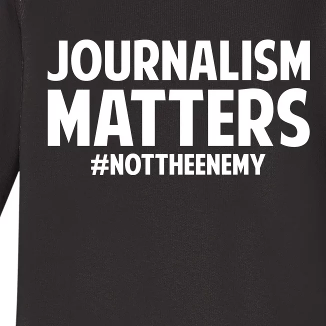 Journalism Matters Baby Long Sleeve Bodysuit