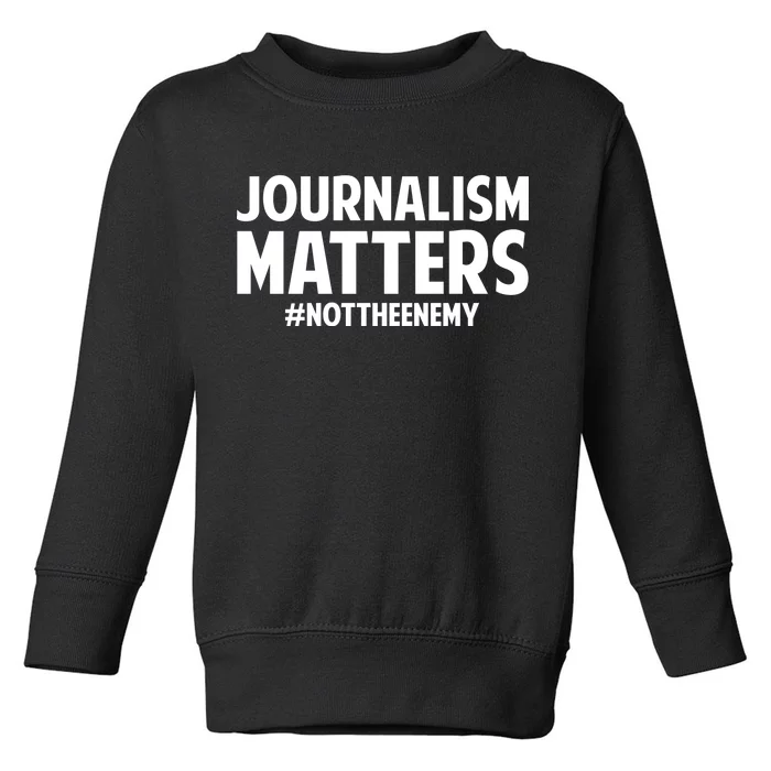 Journalism Matters Toddler Sweatshirt