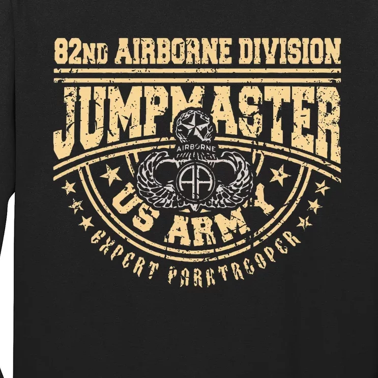 Jumpmaster Paratrooper Airborne 82nd Airborne Division Gear Long Sleeve Shirt