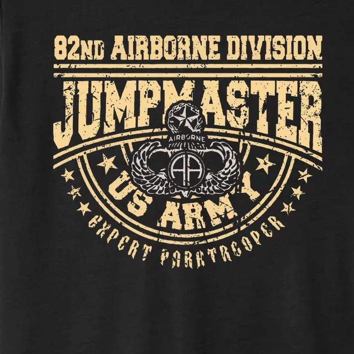 Jumpmaster Paratrooper Airborne 82nd Airborne Division Gear ChromaSoft Performance T-Shirt