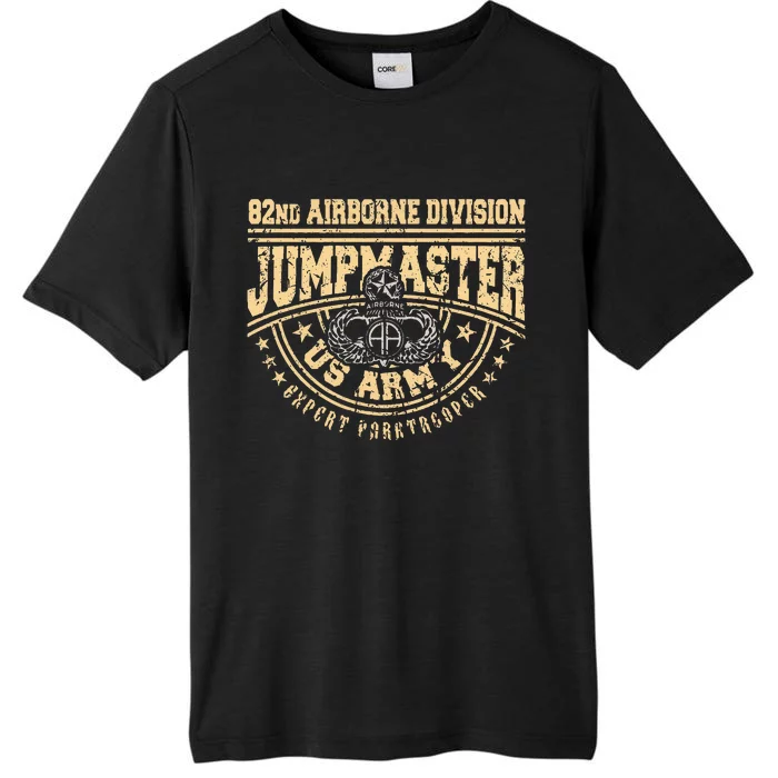 Jumpmaster Paratrooper Airborne 82nd Airborne Division Gear ChromaSoft Performance T-Shirt