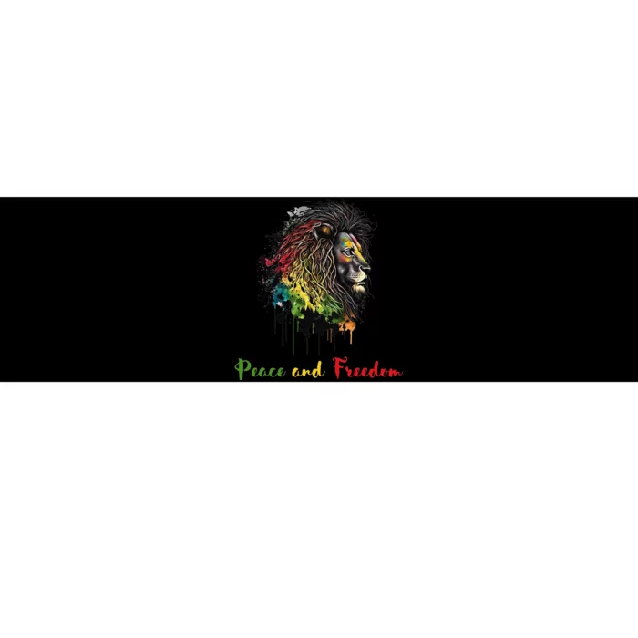 Juneteenth peace and freedom black history african heritage Bumper Sticker