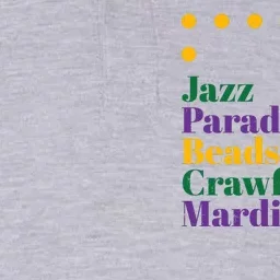 Jazz Parades Beads Crawfish Mardi Gras Softstyle Adult Sport Polo