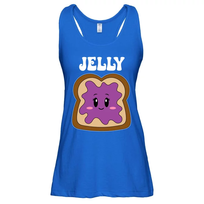 Jelly Peanut Butter Cute Couples Matching ValentineS Day Gift Ladies Essential Flowy Tank