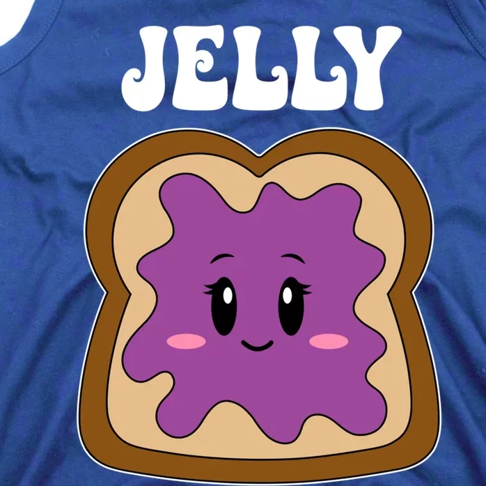 Jelly Peanut Butter Cute Couples Matching ValentineS Day Gift Tank Top