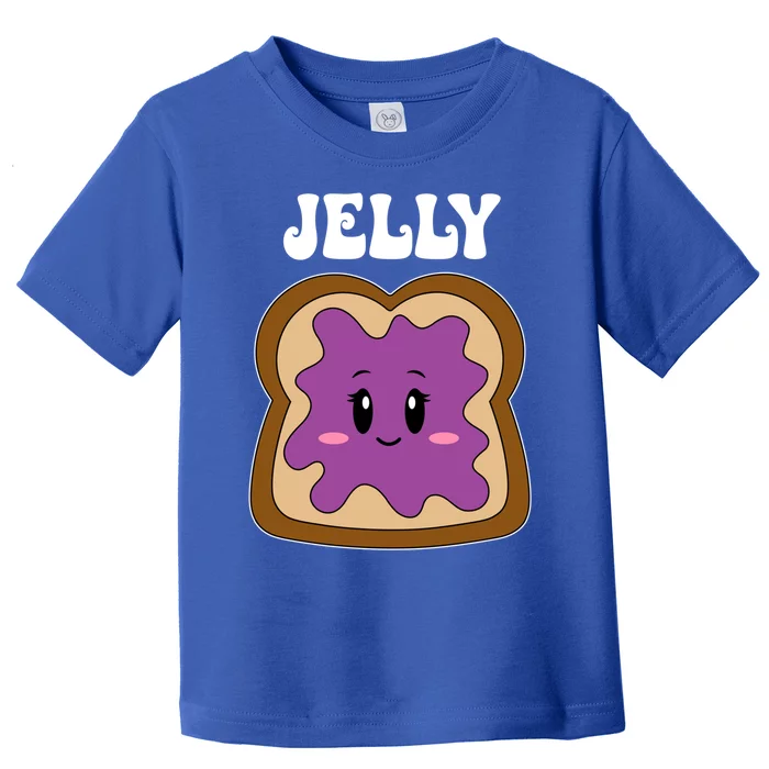 Jelly Peanut Butter Cute Couples Matching ValentineS Day Gift Toddler T-Shirt