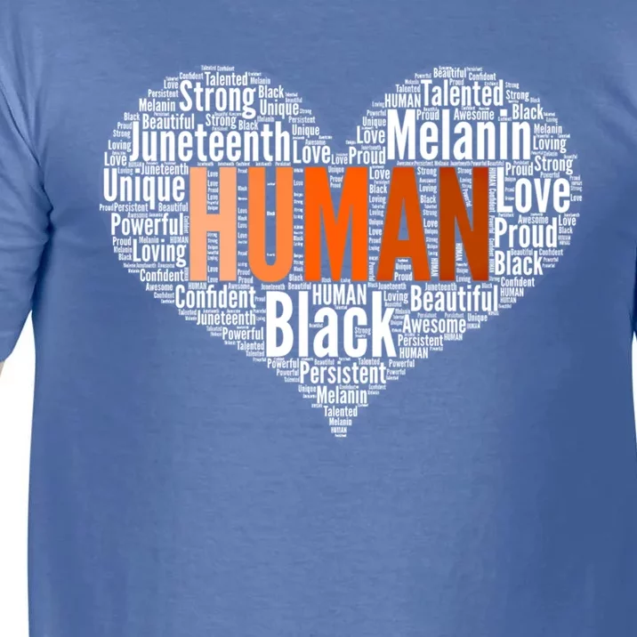 Juneteenth Pride Black History Month Melanin Kindness Gift Comfort Colors T-Shirt