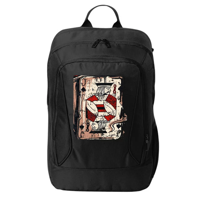 Jack Playing Card Costume Cool Easy Halloween Gift City Backpack