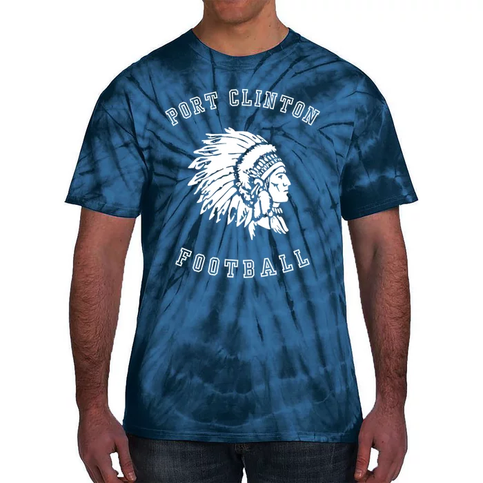 Jeffrey Port Clinton Football Tie-Dye T-Shirt