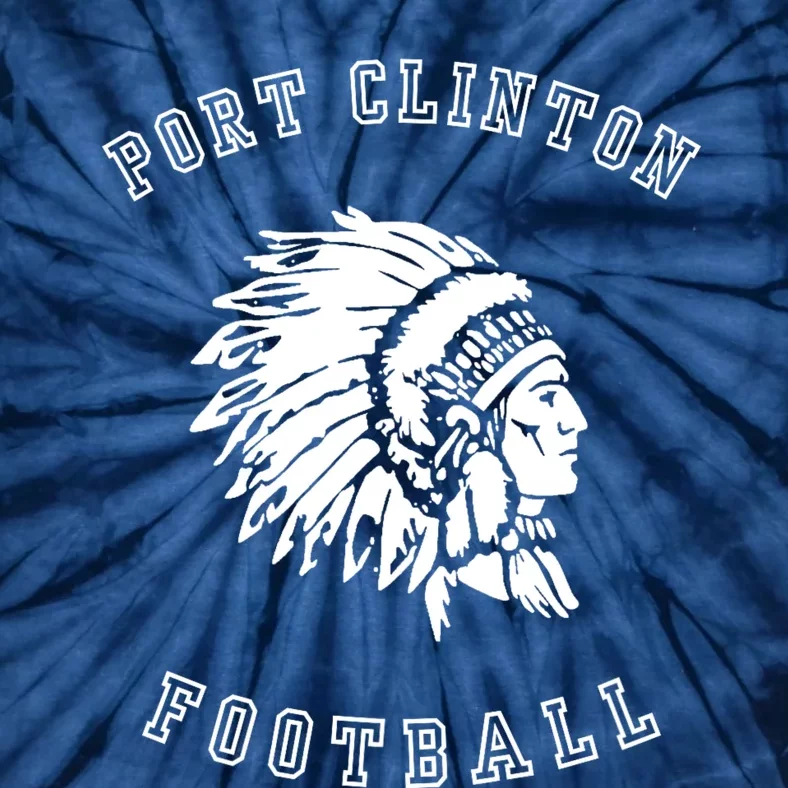 Jeffrey Port Clinton Football Tie-Dye T-Shirt