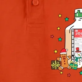 Jolly Pharmacy Crew Pharmacist Group Matching Christmas Great Gift Dry Zone Grid Performance Polo