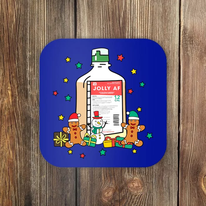 Jolly Pharmacy Crew Pharmacist Group Matching Christmas Great Gift Coaster