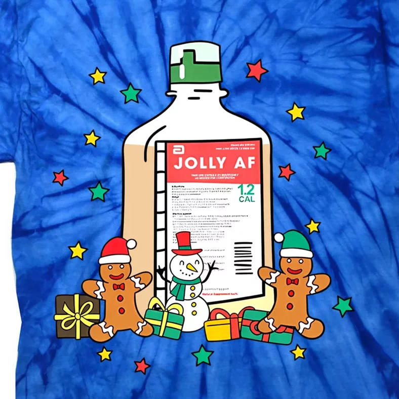 Jolly Pharmacy Crew Pharmacist Group Matching Christmas Great Gift Tie-Dye T-Shirt