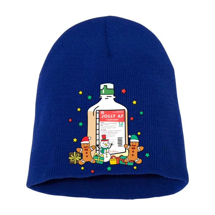 Jolly Pharmacy Crew Pharmacist Group Matching Christmas Great Gift Short Acrylic Beanie