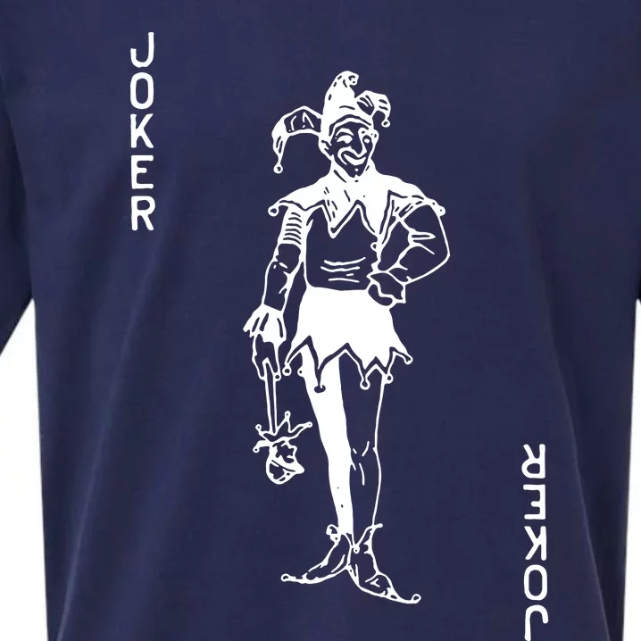 Joker Playing Card Sueded Cloud Jersey T-Shirt