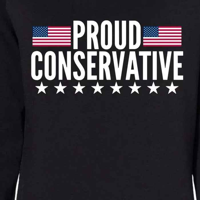 Justjenrx Proud Conservative Womens California Wash Sweatshirt