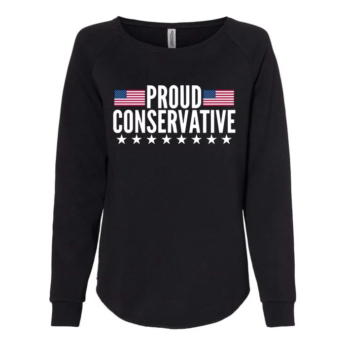 Justjenrx Proud Conservative Womens California Wash Sweatshirt