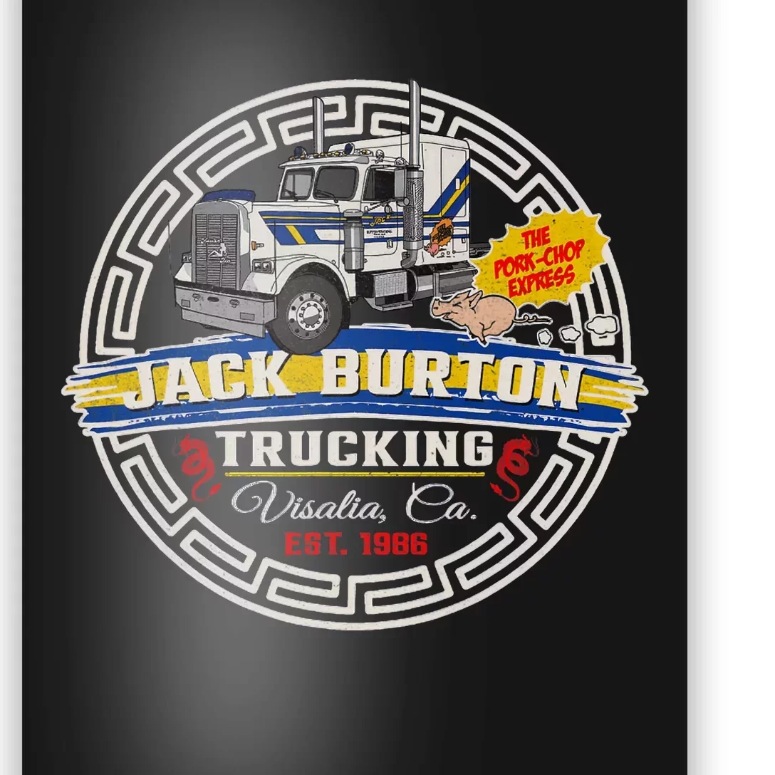 Jack Pork Chop Burton Circle Poster