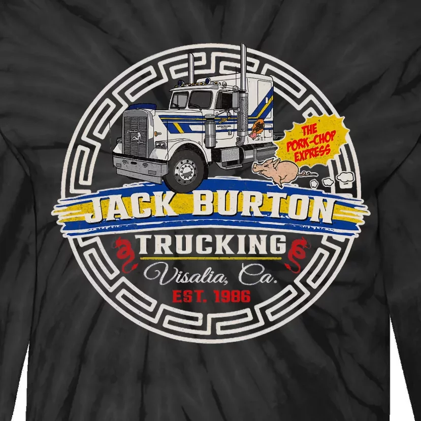 Jack Pork Chop Burton Circle Tie-Dye Long Sleeve Shirt