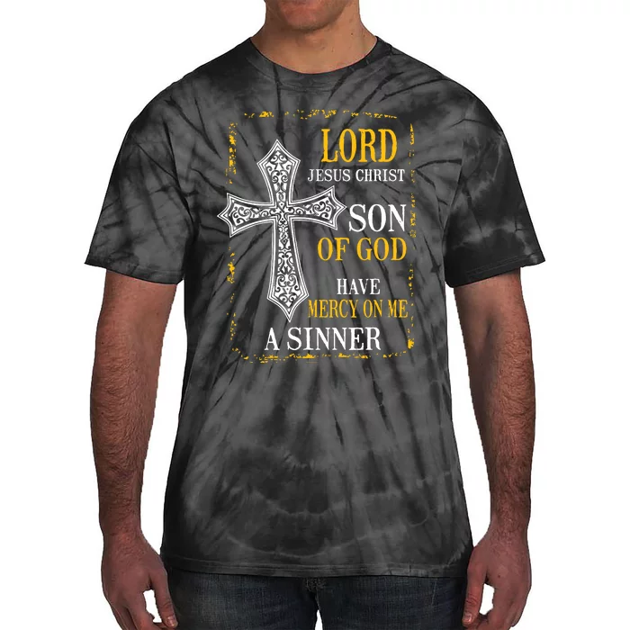 Jesus Prayer Eastern Orthodox Catholic Christian Faith Tie-Dye T-Shirt