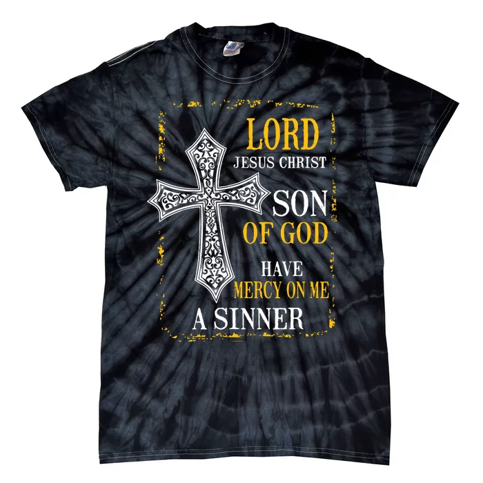 Jesus Prayer Eastern Orthodox Catholic Christian Faith Tie-Dye T-Shirt