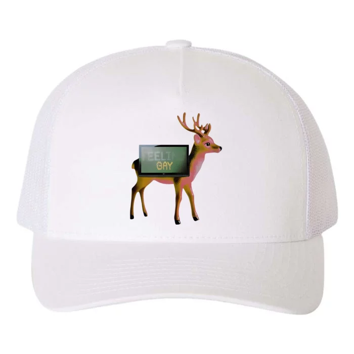 Jean Pierre Feeling Gay Deer Yupoong Adult 5-Panel Trucker Hat