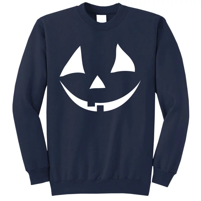 Jackolantern Pumpkin Face Funny Halloween Costume Halloween Costume Couple Tall Sweatshirt