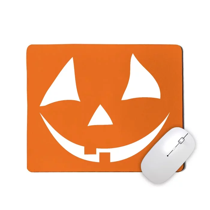 Jackolantern Pumpkin Face Funny Halloween Costume Halloween Costume Couple Mousepad