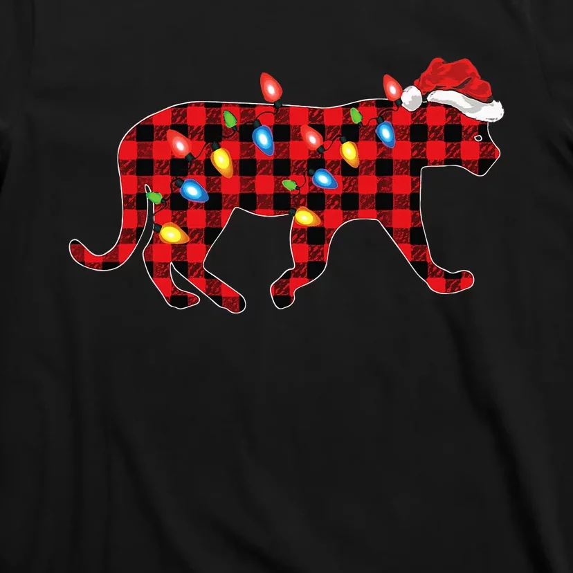 Jaguar Pajama Family Matching Group Christmas T-Shirt