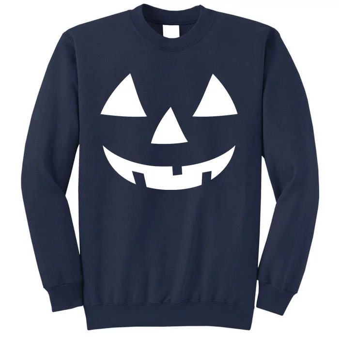 Jackolantern Pumpkin Face Halloween Costume Couple Funny Halloween Costume Sweatshirt