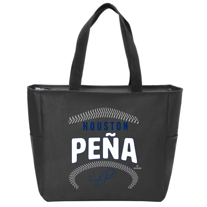  Jeremy Pena Houston Name & Number (Front & Back