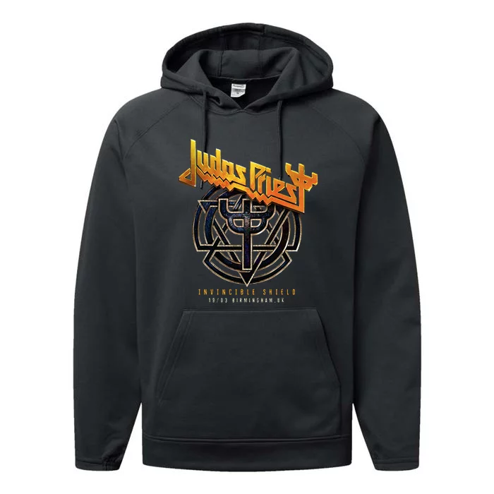 Judas Priest – Invincible Shield 2024 Birmingham Performance Fleece Hoodie